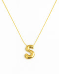 Gold S Pendant Necklace