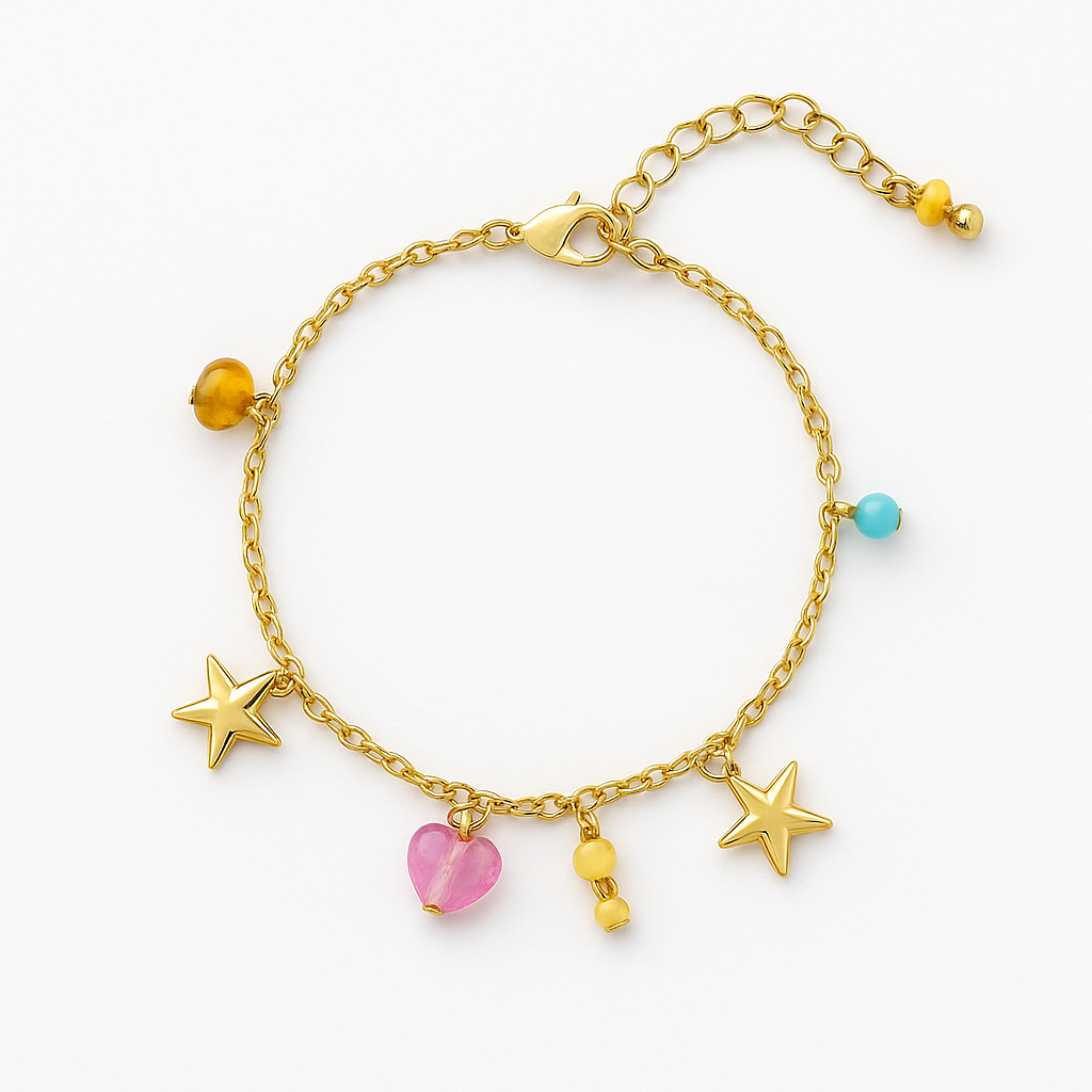 the star charm bracelet
