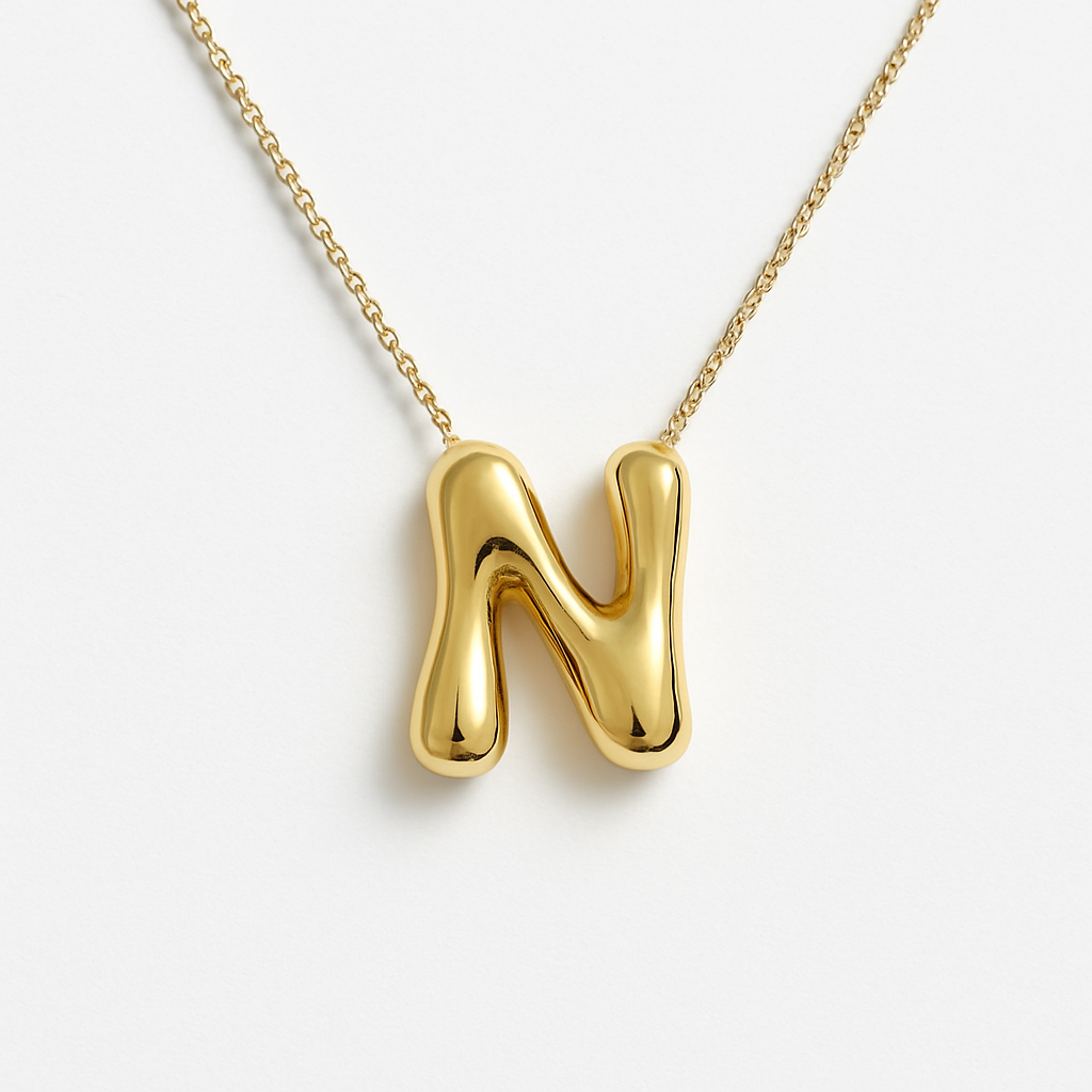 Gold N Pendant Necklace