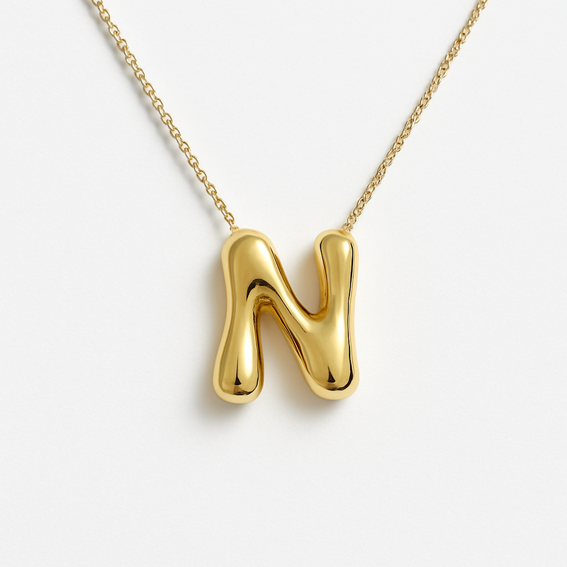 Gold N Pendant Necklace