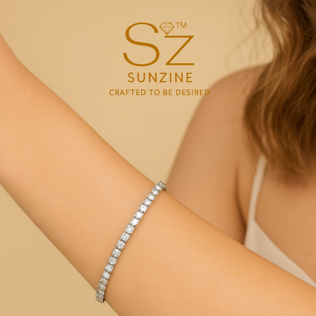 Sunzine Classic Tennis Bracelet – Sparkling Elegance