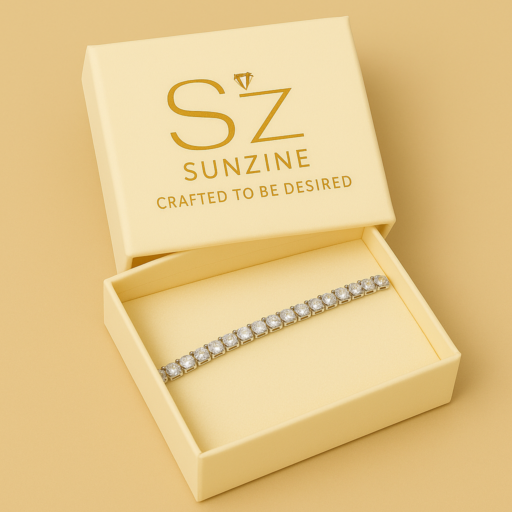Sunzine Classic Tennis Bracelet – Sparkling Elegance