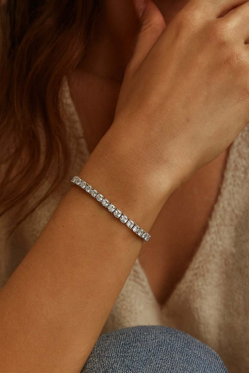 Sunzine Classic Tennis Bracelet – Sparkling Elegance