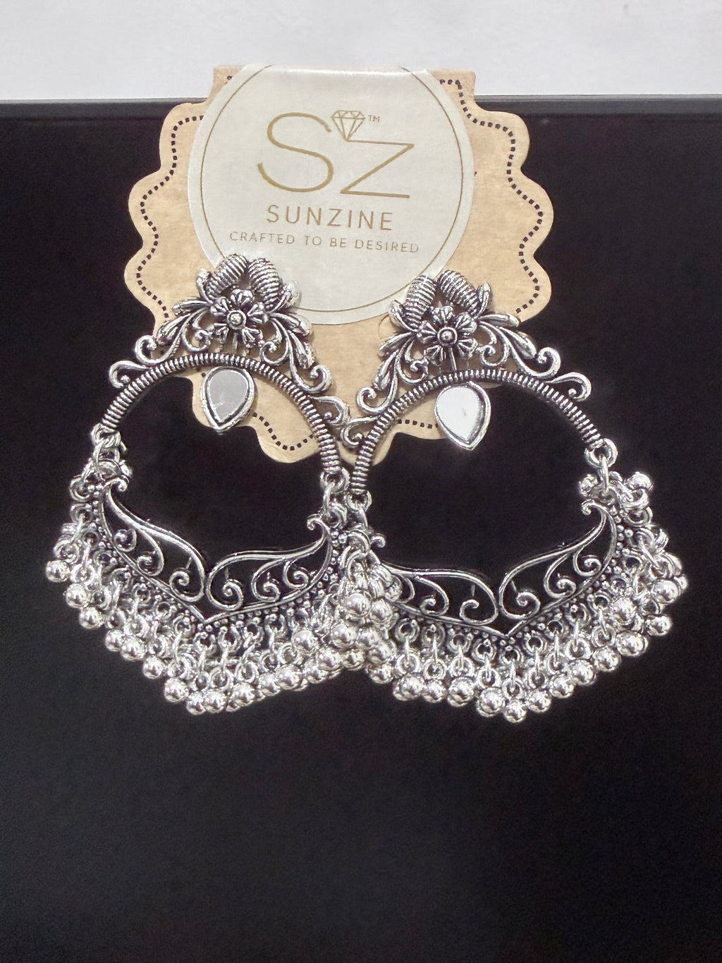 Vintage Blossom Chandbali