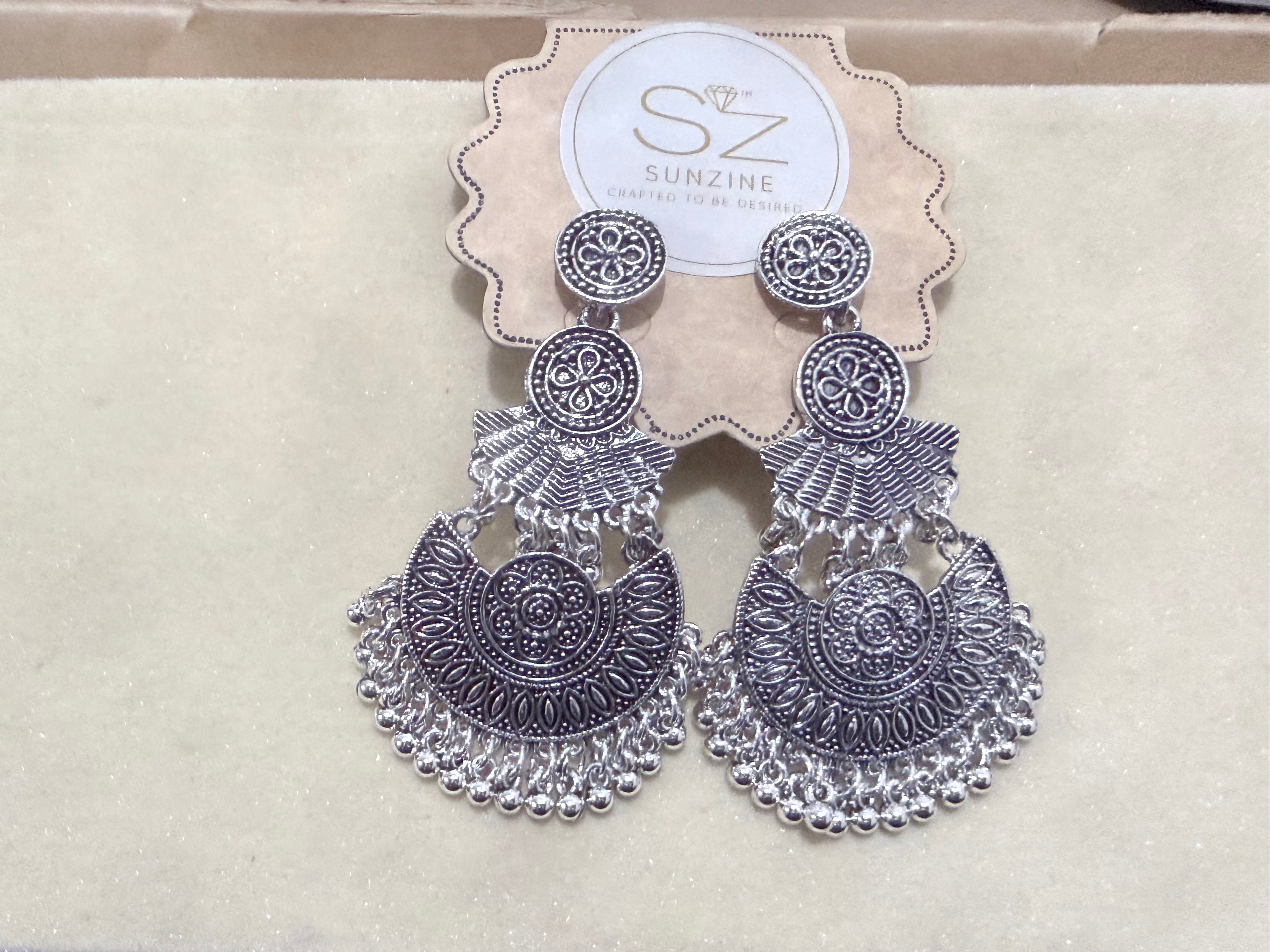 Ethnic Mandala Festive Danglers