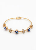 Evil Eye Crystal Bangle