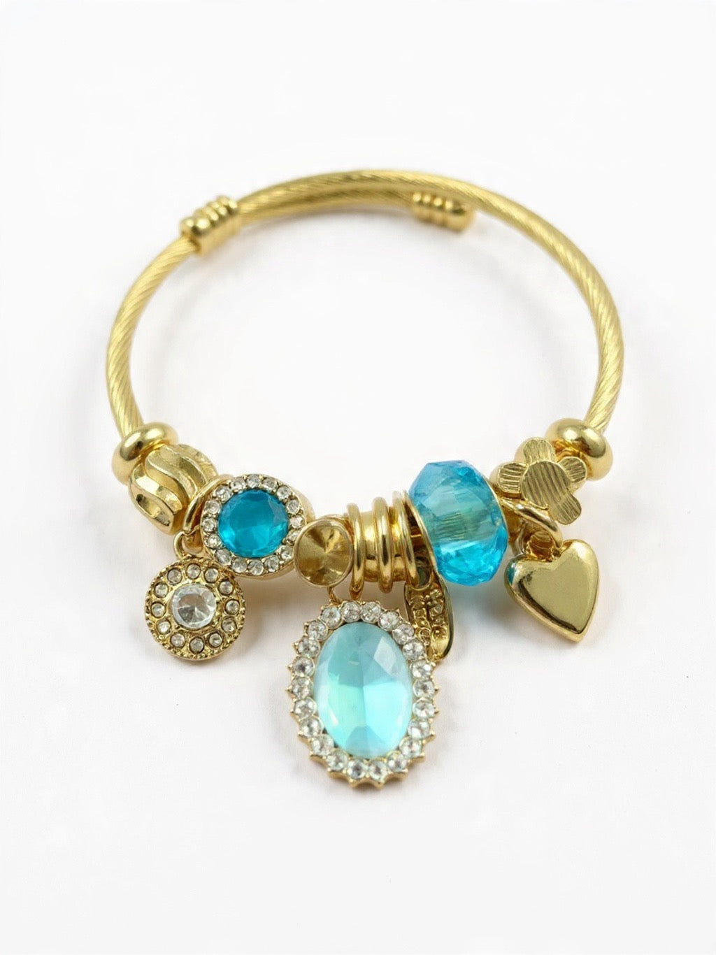 Aqua Dream Charm Bracelet