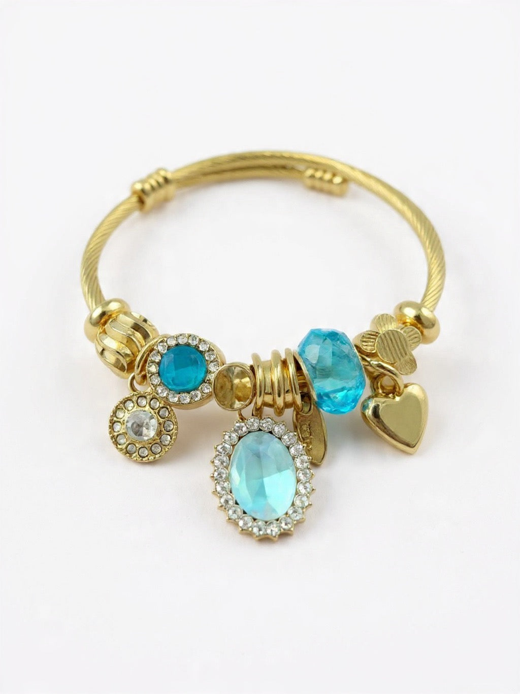 Aqua Dream Charm Bracelet