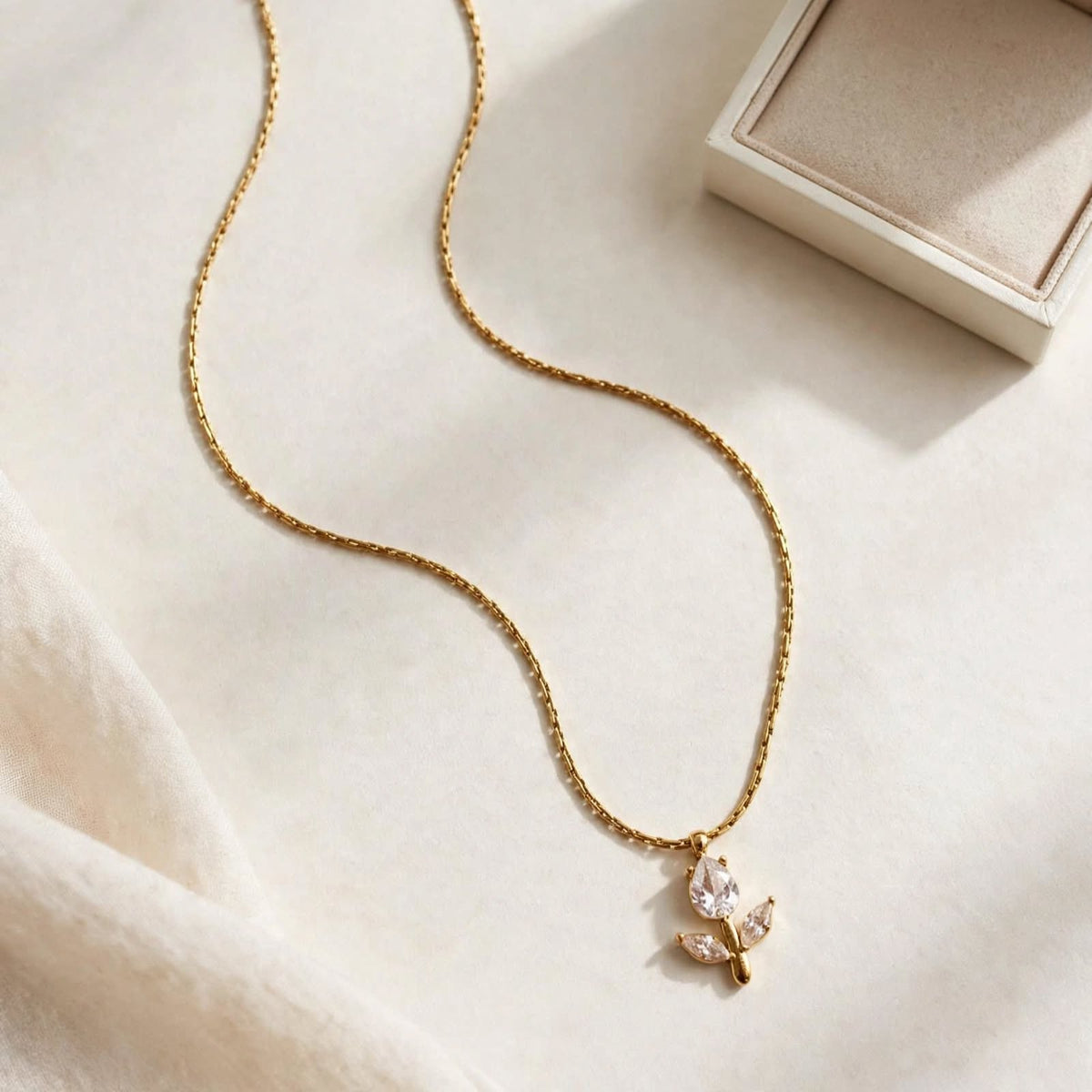 Bloom Crystal Flower Pendant Necklace
Clean, searchable and pre