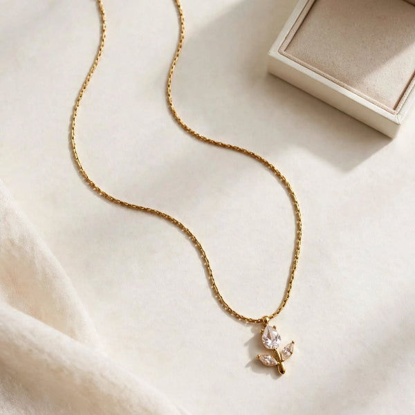 Bloom Crystal Flower Pendant Necklace
Clean, searchable and pre